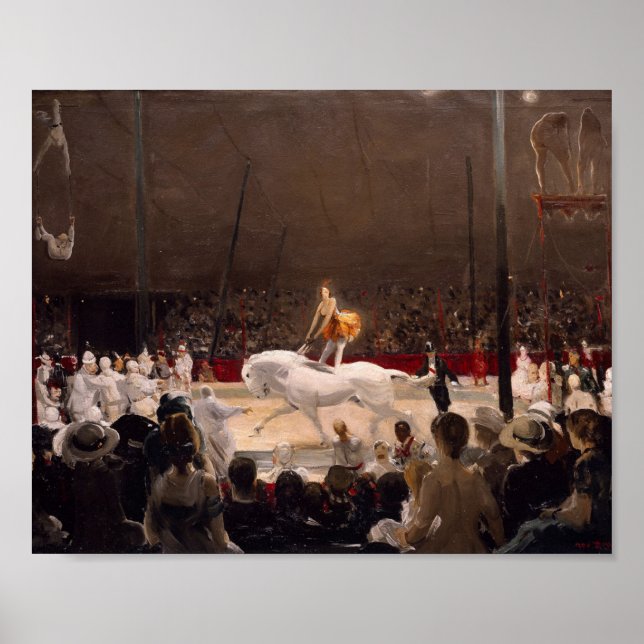 Circus av George Bellows (1912) Poster (Framsidan)
