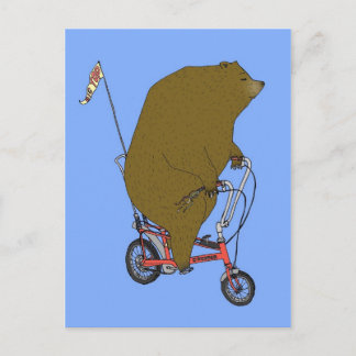 Circus Bear Vykort