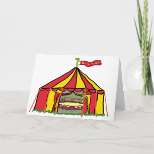 Circus Big Top Tält Kort