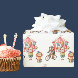 Circus Carnival Festival Cute Children Kids Party Presentpapper