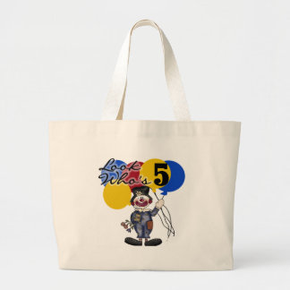Circus Clown 5th Birthday Tshirts and Gifts Jumbo Tygkasse