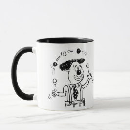 Circus Clown Juggler Juggling Bollar Mugg