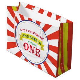 Circus Cute Colorful 1st Birthday Party Theme