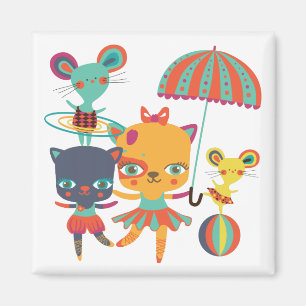 Circus Cuties Magnet