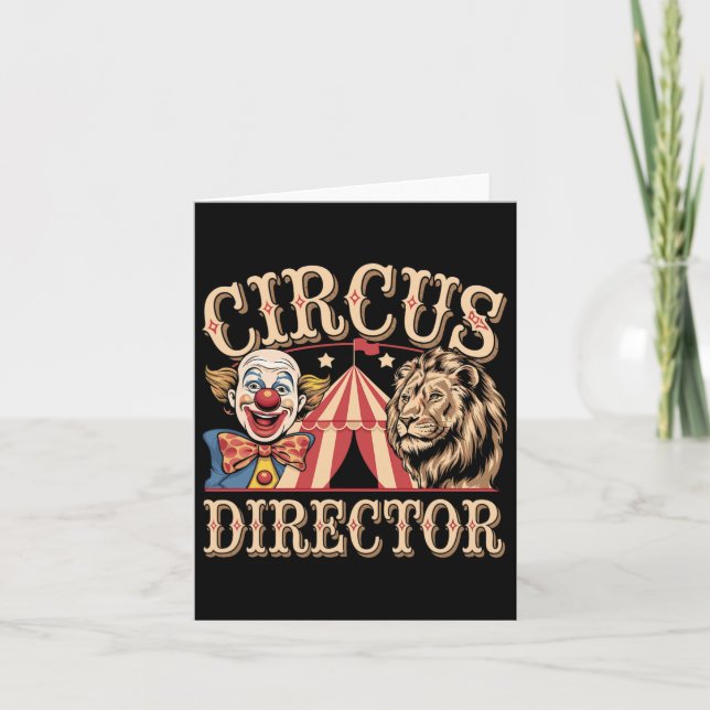 Circus Director Kort (Framsida)