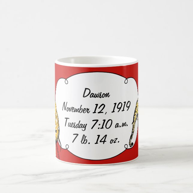 Circus Elephant Gifts Kaffemugg (Center)