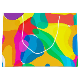 Circus Färg Chaos Abstrakt Art Mönster