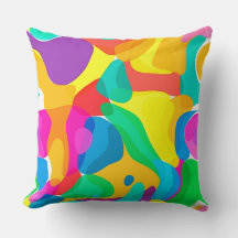 Circus Färg Chaos Abstrakt Art Mönster