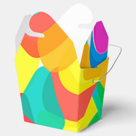 Circus Färg Chaos Abstrakt Art Mönster Presentaskar