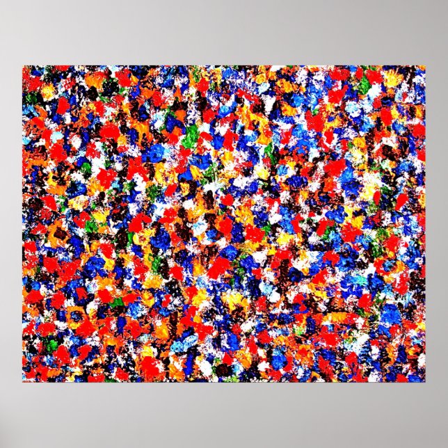 CIRCUS FÄRG POSTER (Framsidan)