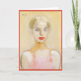 Circus-flicka, Helene Schjerfbeck Kort