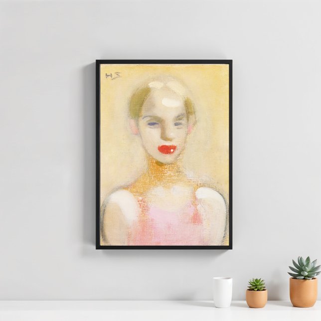 Circus-flicka, Helene Schjerfbeck Poster (Skapare uppladdad)