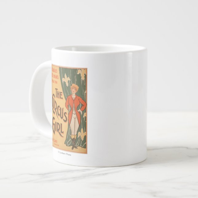 Circus flicka-teatern Poster #1 Jumbo Mugg (Framsida vänster)