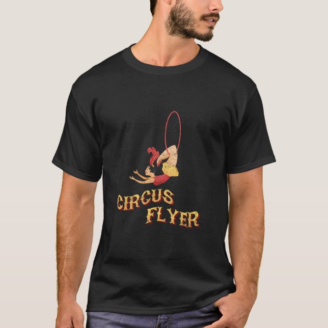 Circus Flyer Aerial Ring T Shirt (Framsida)