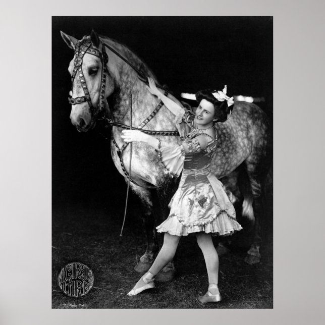 Circus Girl: 1908 Poster (Framsidan)