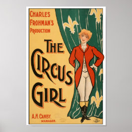 Circus Girl Poster