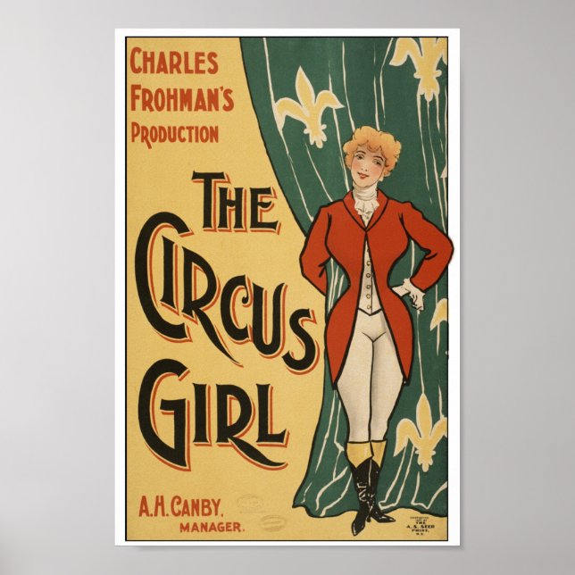 Circus Girl Poster (Framsidan)