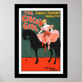 Circus Girl Poster