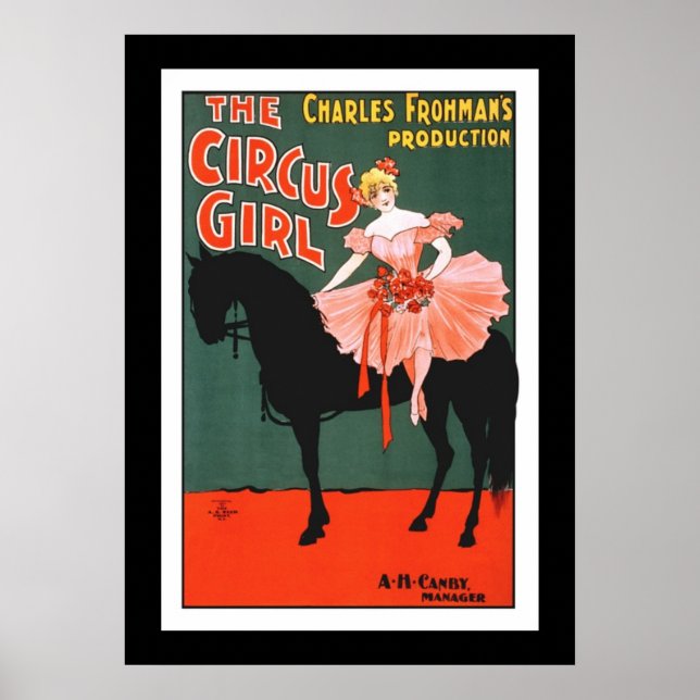 Circus Girl Poster (Framsidan)