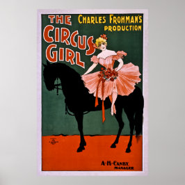 Circus Girl Poster