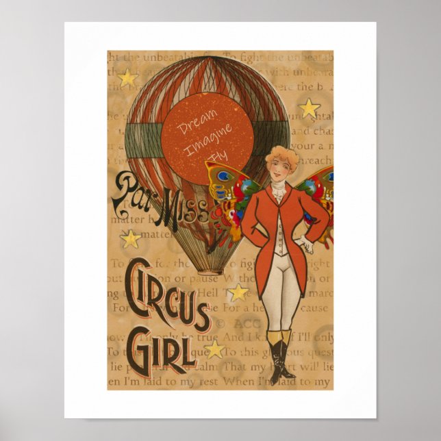 Circus Girl Poster (Framsidan)