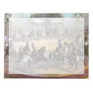 Circus Grand Finale, Circa 1872. Anteckningsblock