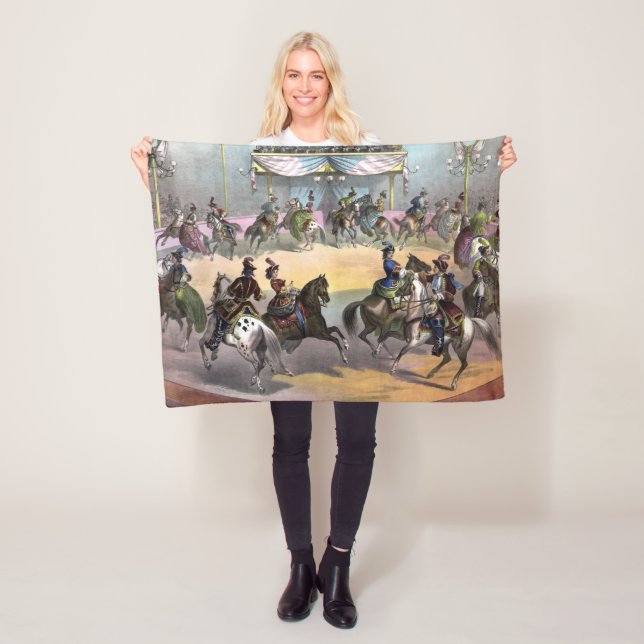 Circus Grand Finale, Circa 1872. Fleecefilt (På plats)