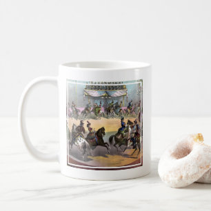 Circus Grand Finale, Circa 1872. Kaffemugg