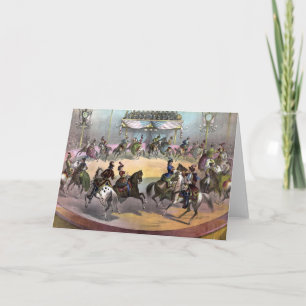 Circus Grand Finale, Circa 1872. Kort