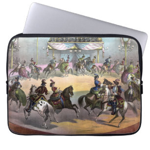 Circus Grand Finale, Circa 1872. Laptop Fodral