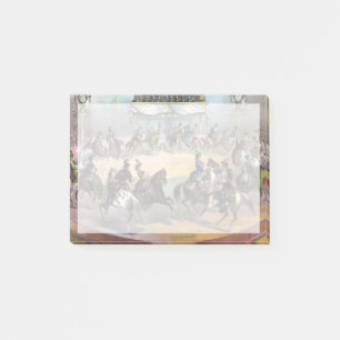Circus Grand Finale, Circa 1872. Post-it Block