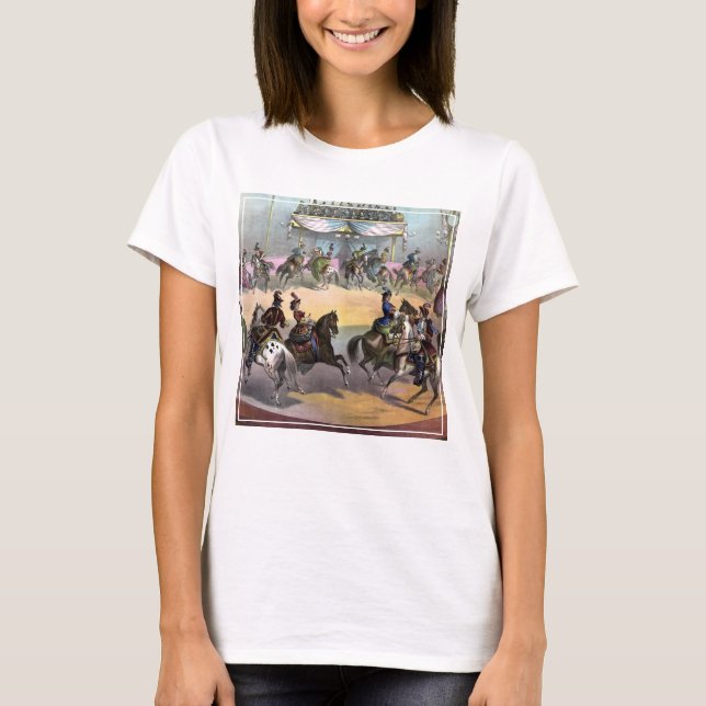 Circus Grand Finale, Circa 1872. T Shirt (Framsida)