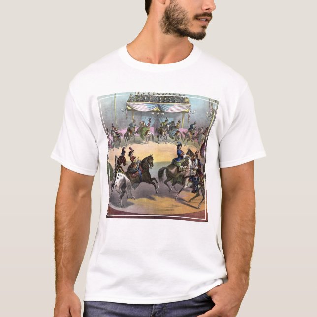 Circus Grand Finale, Circa 1872. T Shirt (Framsida)