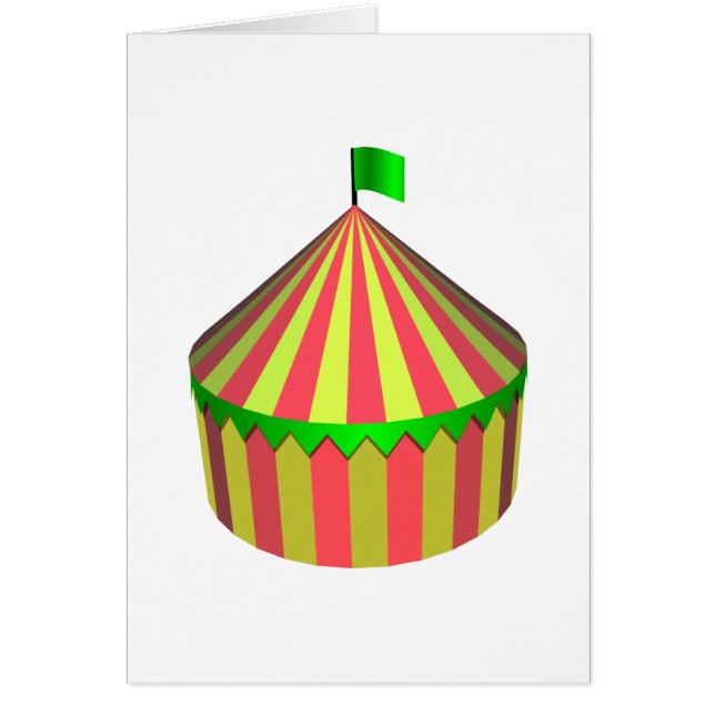 Circus Hälsningskort (Framsidan)