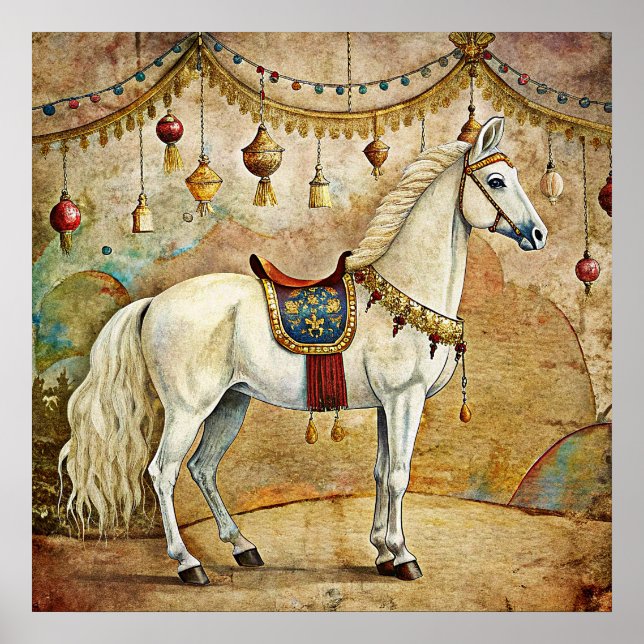 Circus Horse Poster (Framsidan)