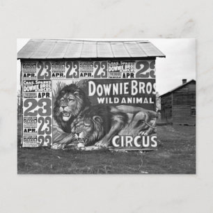 Circus i Tennessee, 1930-talet Vykort