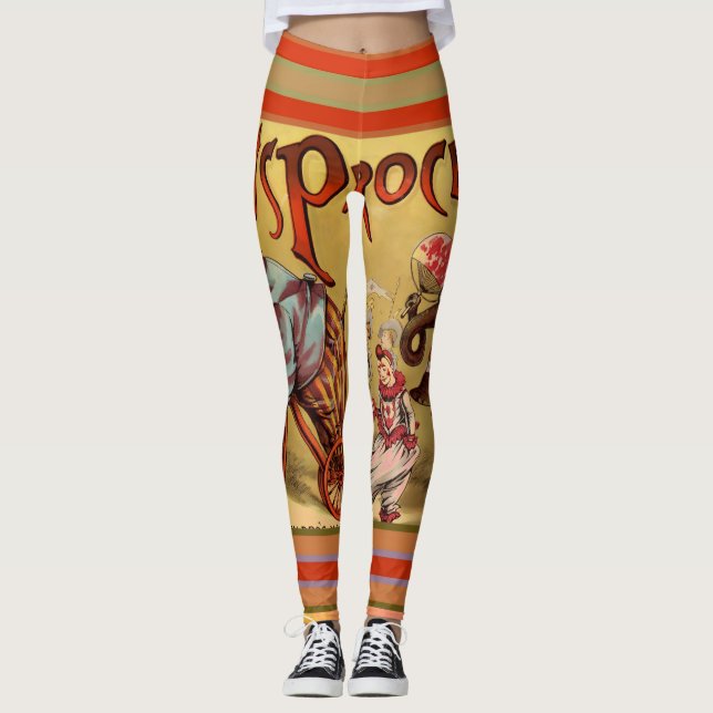 Circus Kvinnors förband Leggings (Framsida)