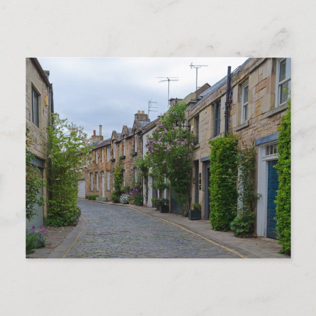 Circus Lane Edinburgh Vykort (Framsida)