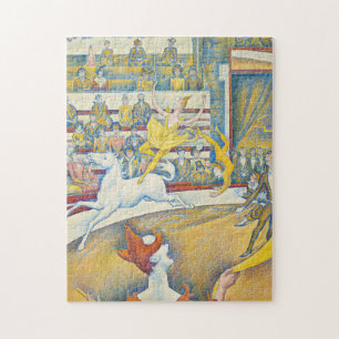 Circus, Le Cirque, 1891 av Georges Seurat Pussel