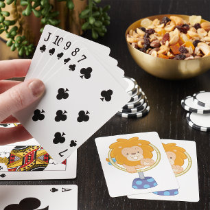 Circus Lejon stöt genom Ring Casinokort
