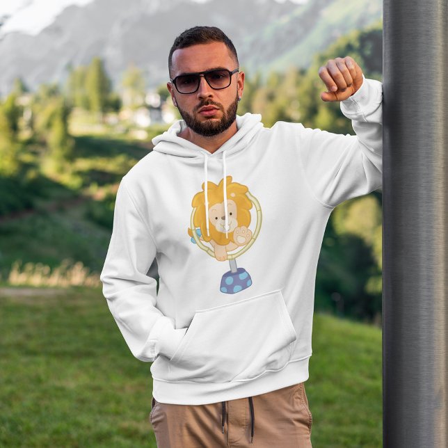 Circus Lejon stöt genom Ring Hoodie (Skapare uppladdad)