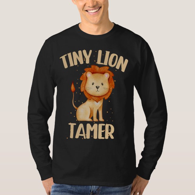 Circus Lejon Tamer Shirt - Circus Shirts - Tiny Li T (Framsida)