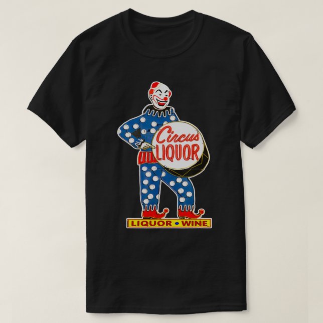 CIRCUS LIQUOR Classic T Shirt (Design framsida)