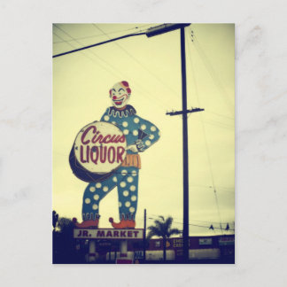 Circus Liquor Vykort