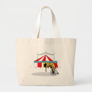 Circus Memorabilia in minne av Circus Elephants Jumbo Tygkasse