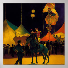 Circus på natten poster