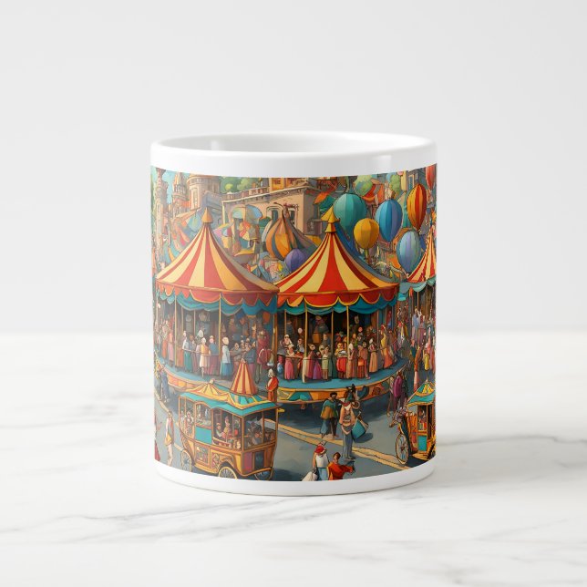 Circus Parad Mugg Jumbo Mugg (Framsidan)