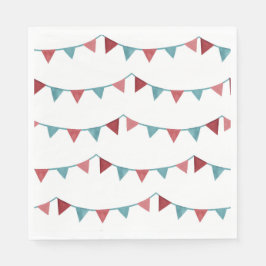 Circus Party Napkins | Karnival Napkins Pappersservett