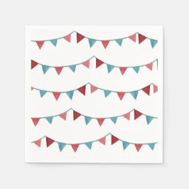 Circus Party Napkins | Karnival Napkins Pappersservett