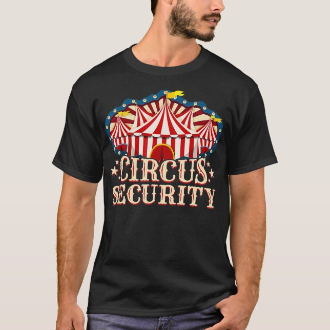 Circus    PartyCircus-säkerhet T Shirt (Framsida)